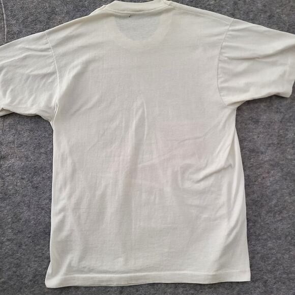 1989 Spring Break Shirt Mens Medium No Tags Single Stitch White - Picture 7 of 8